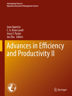 Advances In Efficiency And Productivity Ii 1st Ed Juan Aparicio