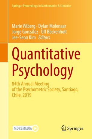 Quantitative Psychology 84th Annual Meeting Of The Psychometric Society Santiago Chile 2019 1st Ed Marie Wiberg