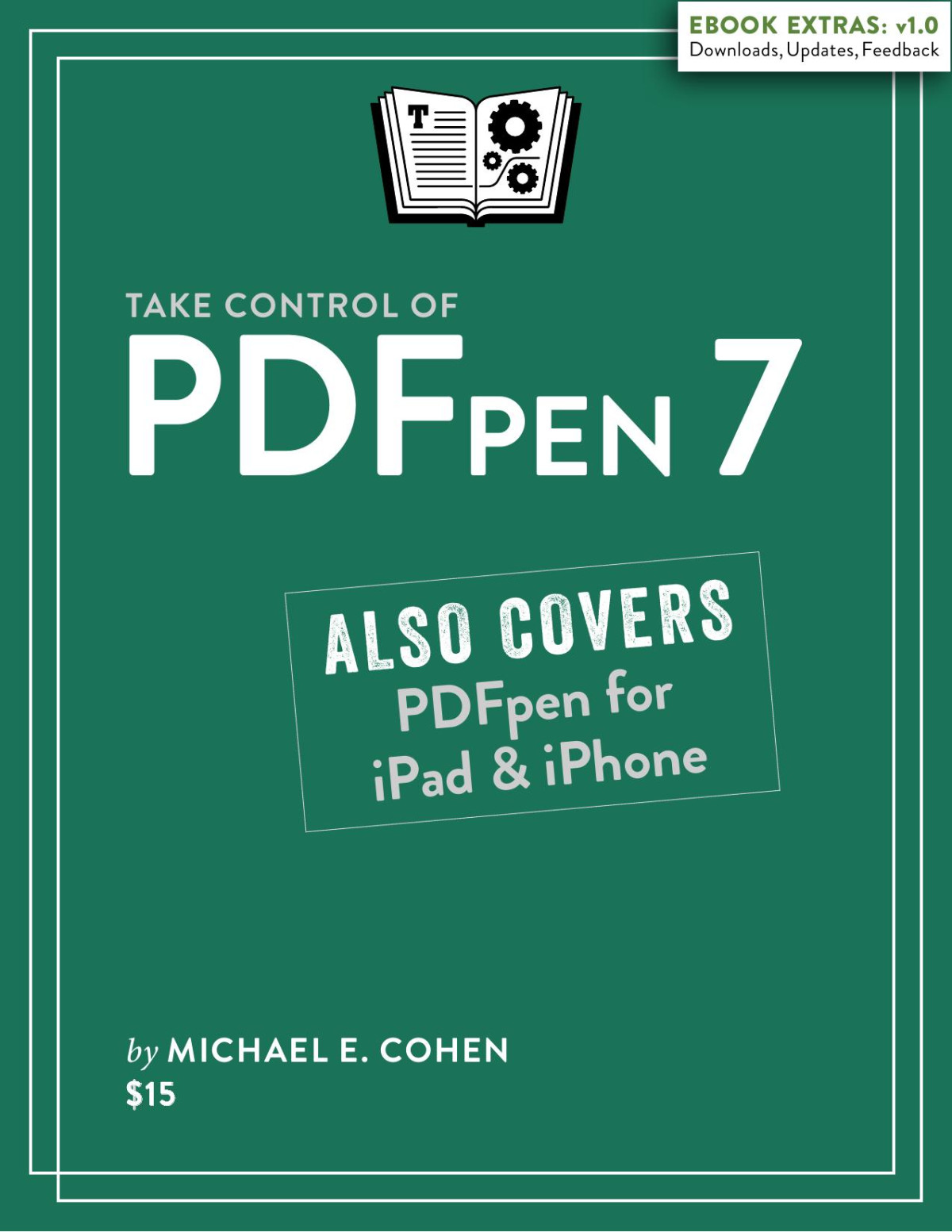 Take Control Of Pdfpen 7 10 Michael E Cohen