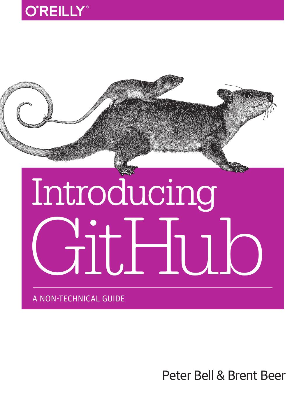 Introducing Github 1st Edition Peter Bell Brent Beer