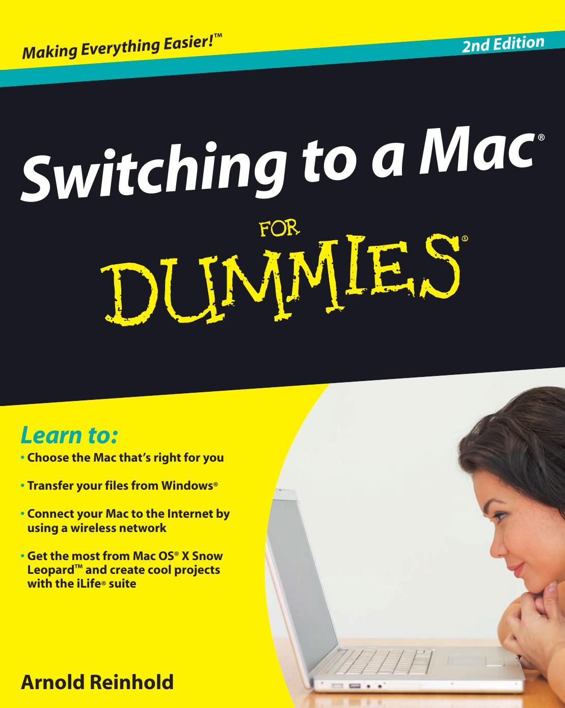 Switching To A Mac For Dummies 2nd Edition Reinhold Arnold