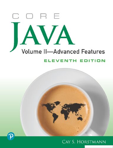 Core Java Volume Ii Advanced Features 11th Edition Horstmann Cay S