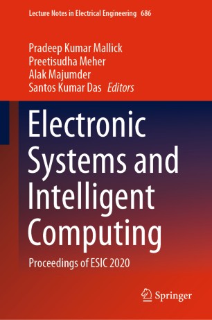 Electronic Systems And Intelligent Computing Proceedings Of Esic 2020 1st Ed Pradeep Kumar Mallick
