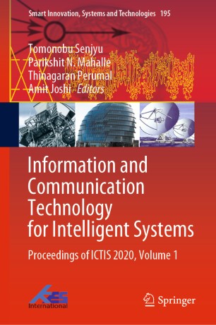 Information And Communication Technology For Intelligent Systems Proceedings Of Ictis 2020 Volume 1 1st Ed Tomonobu Senjyu