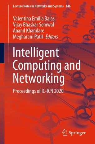 Intelligent Computing And Networking Proceedings Of Icicn 2020 1st Ed Valentina Emilia Balas