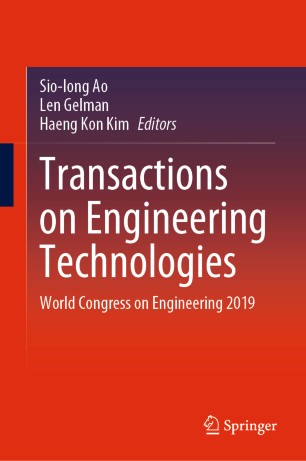Transactions On Engineering Technologies World Congress On Engineering 2019 1st Ed Sioiong Ao