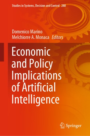 Economic And Policy Implications Of Artificial Intelligence 1st Ed Domenico Marino