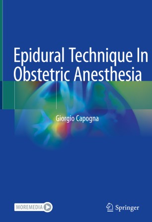 Epidural Technique In Obstetric Anesthesia 1st Ed Giorgio Capogna