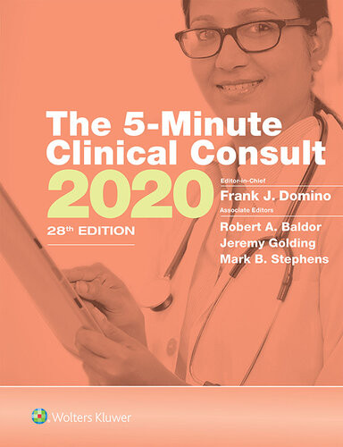 The 5minute Clinical Consult 2020 28th Edition Frank J Domino