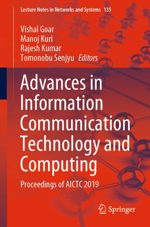Advances In Information Communication Technology And Computing Proceedings Of Aictc 2019 1st Ed Vishal Goar