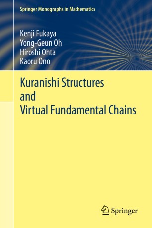 Kuranishi Structures And Virtual Fundamental Chains 1st Ed Kenji Fukaya