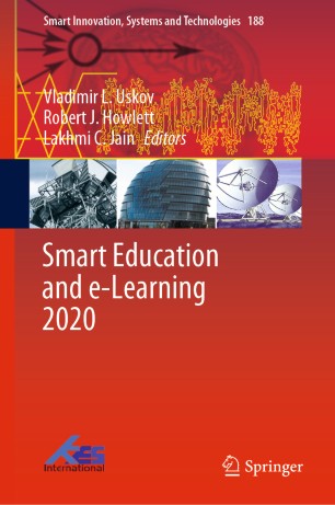 Smart Education And Elearning 2020 1st Ed Vladimir L Uskov