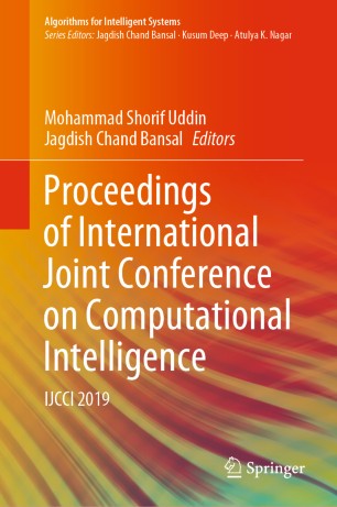 Proceedings Of International Joint Conference On Computational Intelligence Ijcci 2019 1st Ed Mohammad Shorif Uddin