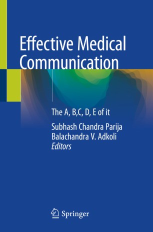 Effective Medical Communication The A Bc D E Of It 1st Ed Subhash Chandra Parija