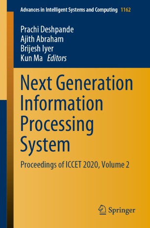 Next Generation Information Processing System Proceedings Of Iccet 2020 Volume 2 1st Ed Prachi Deshpande