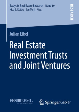 Real Estate Investment Trusts And Joint Ventures 1st Ed Julian Eibel
