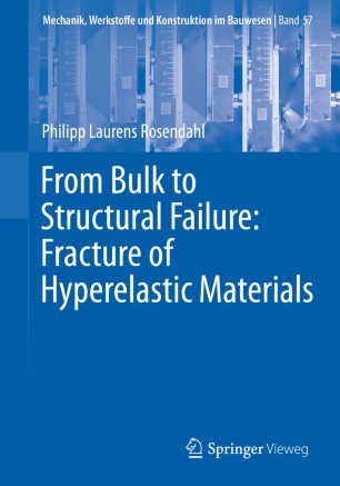 From Bulk To Structural Failure Fracture Of Hyperelastic Materials 1st Ed Philipp Laurens Rosendahl