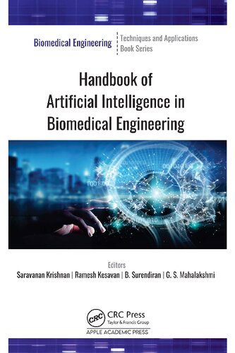 Handbook Of Artificial Intelligence In Biomedical Engineering Krishnan Saravanan