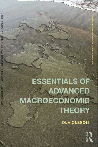 Essentials Of Advanced Macroeconomic Theory Ola Olsson