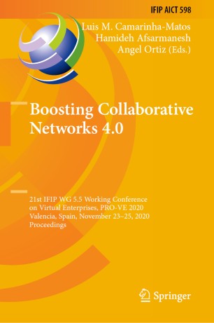 Boosting Collaborative Networks 40 21st Ifip Wg 55 Working Conference On Virtual Enterprises Prove 2020 Valencia Spain November 2325 2020 Proceedings 1st Ed Luis M Camarinhamatos