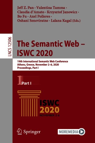 The Semantic Web Iswc 2020 19th International Semantic Web Conference Athens Greece November 26 2020 Proceedings Part I 1st Ed Jeff Z Pan