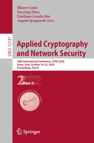 Applied Cryptography And Network Security 18th International Conference Acns 2020 Rome Italy October 1922 2020 Proceedings Part Ii 1st Ed Mauro Conti