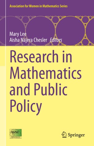 Research In Mathematics And Public Policy 1st Ed Mary Lee Aisha Najera Chesler