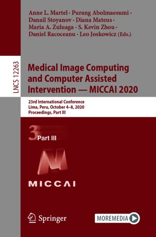 Medical Image Computing And Computer Assisted Intervention Miccai 2020 23rd International Conference Lima Peru October 48 2020 Proceedings Part Iii 1st Ed Anne L Martel