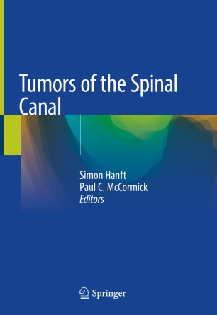 Tumors Of The Spinal Canal 1st Ed Simon Hanft Paul C Mccormick