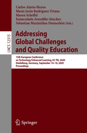 Addressing Global Challenges And Quality Education 15th European Conference On Technology Enhanced Learning Ectel 2020 Heidelberg Germany September 1418 2020 Proceedings 1st Ed Carlos Alariohoyos