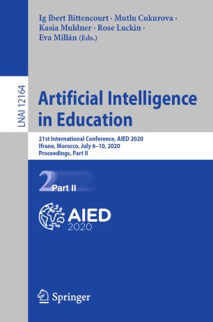 Artificial Intelligence In Education 21st International Conference Aied 2020 Ifrane Morocco July 610 2020 Proceedings Part Ii 1st Ed Ig Ibert Bittencourt