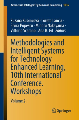 Methodologies And Intelligent Systems For Technology Enhanced Learning 10th International Conference Workshops Volume 2 1st Ed Zuzana Kubincov