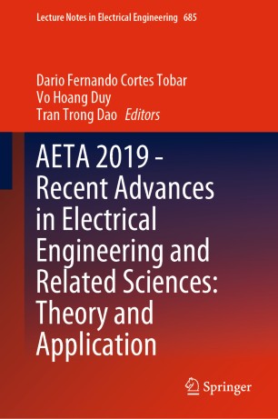 Aeta 2019 Recent Advances In Electrical Engineering And Related Sciences Theory And Application 1st Ed Dario Fernando Cortes Tobar
