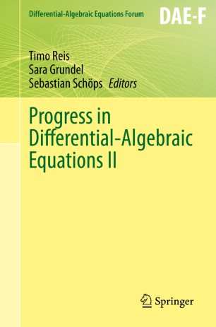 Progress In Differentialalgebraic Equations Ii 1st Ed Timo Reis