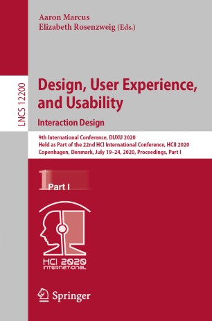 Design User Experience And Usability Interaction Design 9th International Conference Duxu 2020 Held As Part Of The 22nd Hci International Conference Hcii 2020 Copenhagen Denmark July 1924 2020 Proceedings Part I 1st Ed Aaron Marcus