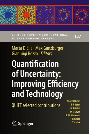 Quantification Of Uncertainty Improving Efficiency And Technology Quiet Selected Contributions 1st Ed Marta Delia