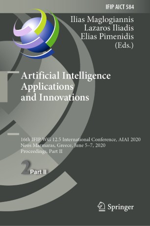 Artificial Intelligence Applications And Innovations 16th Ifip Wg 125 International Conference Aiai 2020 Neos Marmaras Greece June 57 2020 Proceedings Part Ii 1st Ed Ilias Maglogiannis