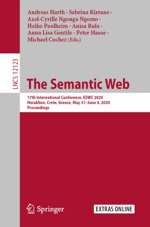 The Semantic Web 17th International Conference Eswc 2020 Heraklion Crete Greece May 31june 4 2020 Proceedings 1st Ed Andreas Harth