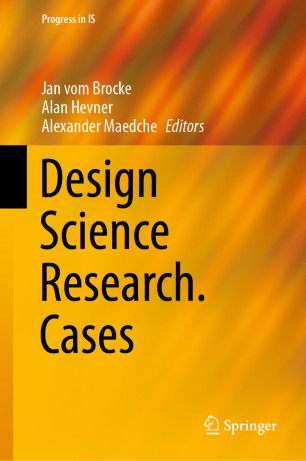 Design Science Research Cases 1st Ed Jan Vom Brocke Alan Hevner
