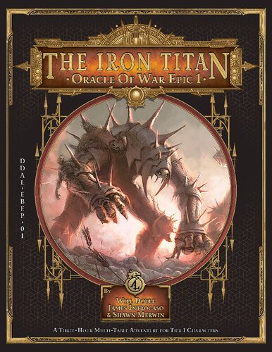 Ddalebep01 The Iron Titan Oracle Of War Epic 1 Will Doyle