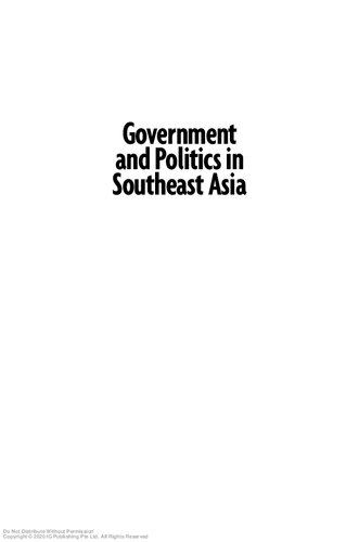 Government And Politics In Southeast Asia John Funston John Funston