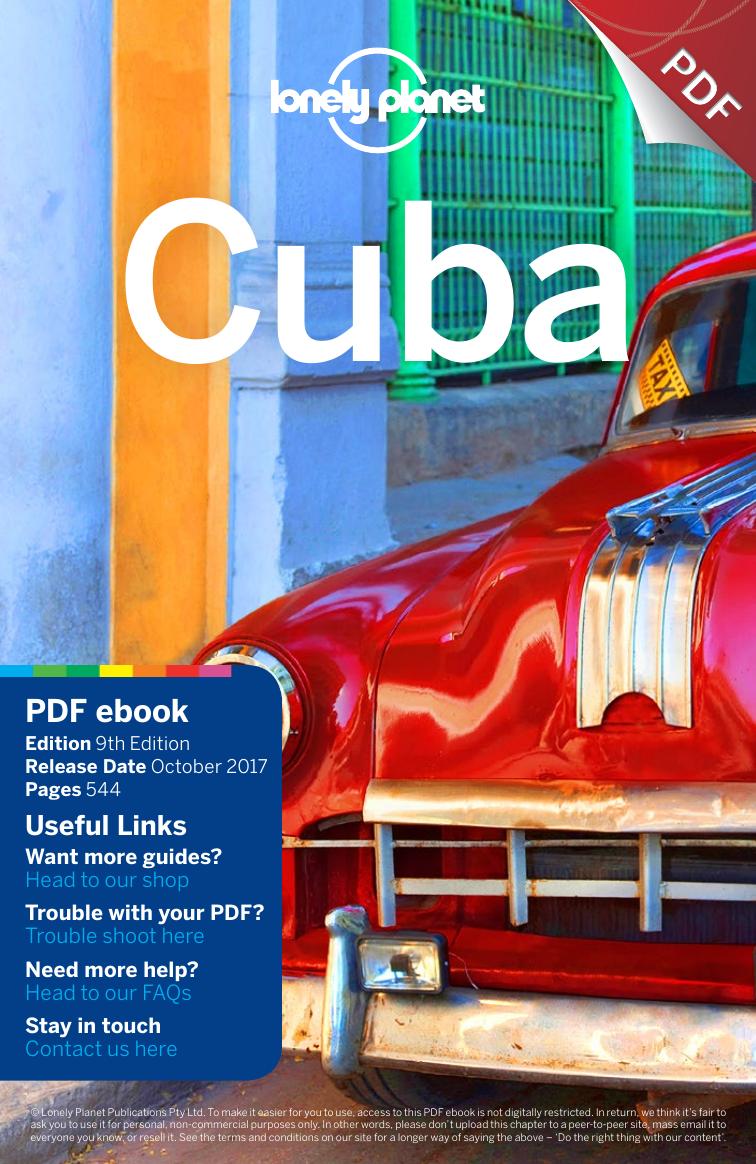 Cuba Lonely Planet Ninth Edition 9th Edition Lonely Planet Staff
