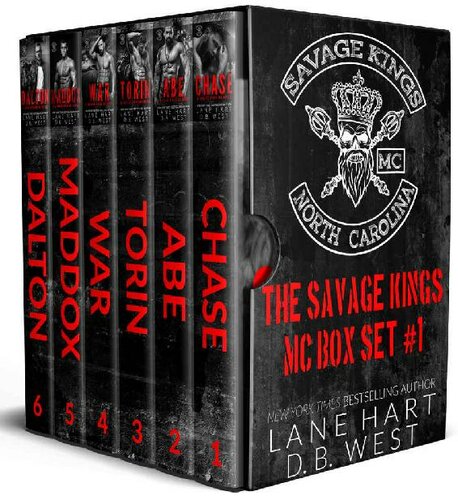 The Savage Kings Mc Box Set 1 Books 16 1st Lane Hart Db West