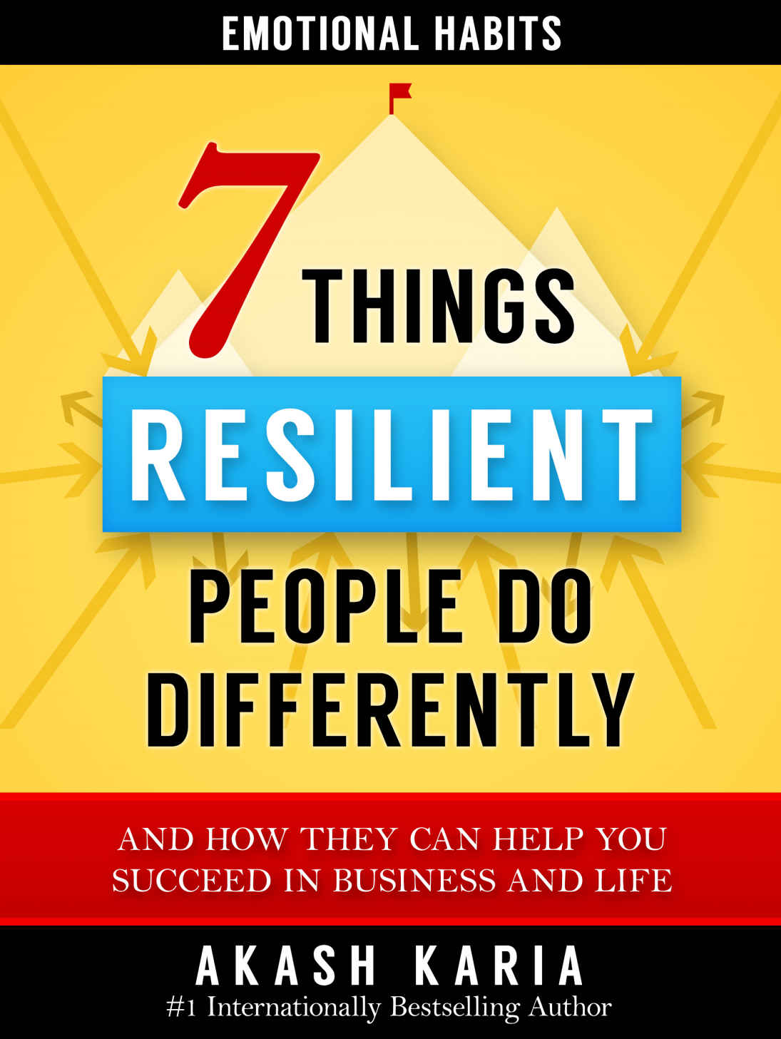 Emotional Habits The 7 Things Resilient People Do Differently And How They Can Help You Succeed In Business And Life Akash Karia Karia