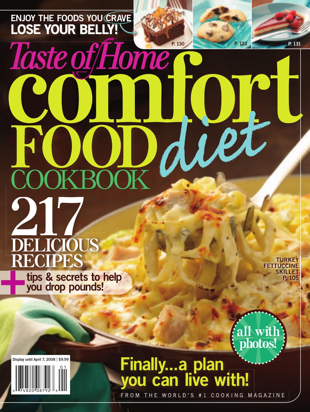 Taste Of Home Comfort Food Diet Cookbook Taste Of Home