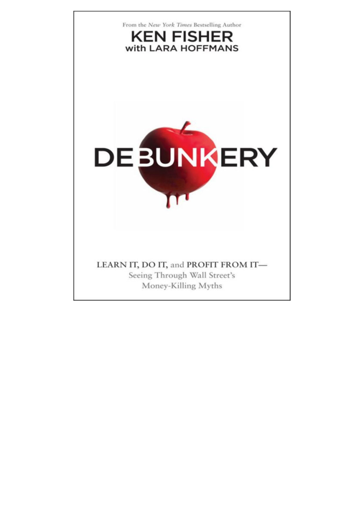 Debunkery Kenneth L Fisher Fisher Kenneth L