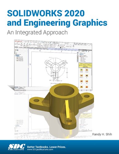 Solidworks 2020 And Engineering Graphics An Integrated Approach 1st Edition Randy H Shih