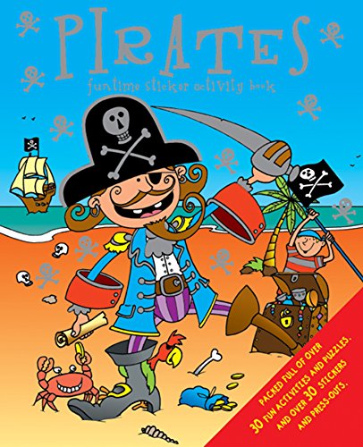 Pirate Funtime Sticker Activity Book Igloo Books Ltd
