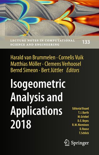 Isogeometric Analysis And Applications 2018 Harald Van Brummelen