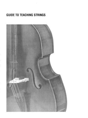 Guide To Teaching Strings 7th Ed Norman Lamb Susan Lamb Cook